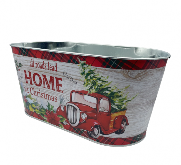 Vas decorativ Craciun Magic 13x26cm [2]