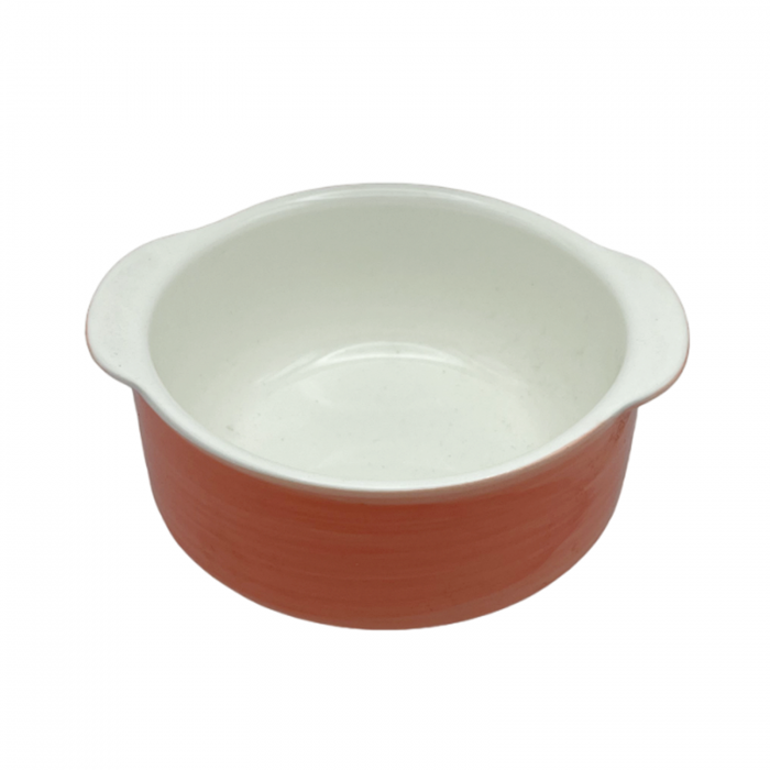 Bol ceramica ANAIS, Rosu, 10x5.5cm [2]
