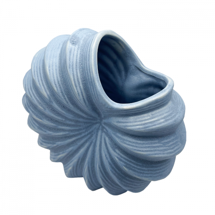 Vaza albastra ceramica OCEAN, 20cm [3]