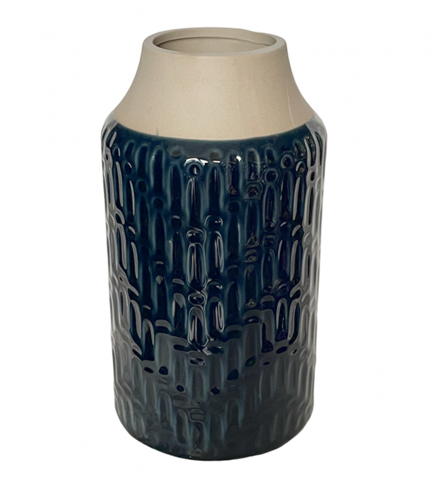 Vaza ceramica GALA, Albastru, 25cm [2]