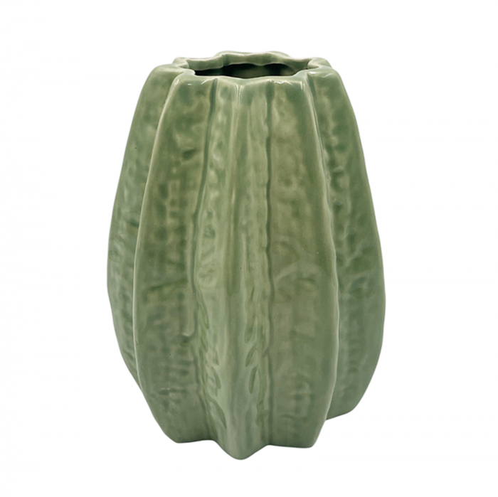 Vaza ceramica AMINA, Verde deschis, 15cm [1]