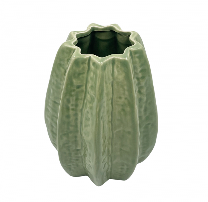 Vaza ceramica AMINA, Verde deschis, 15cm [2]