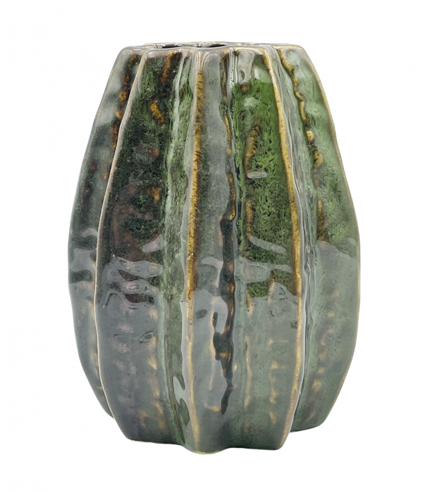 Vaza ceramica AMINA, Verde, 15cm [1]