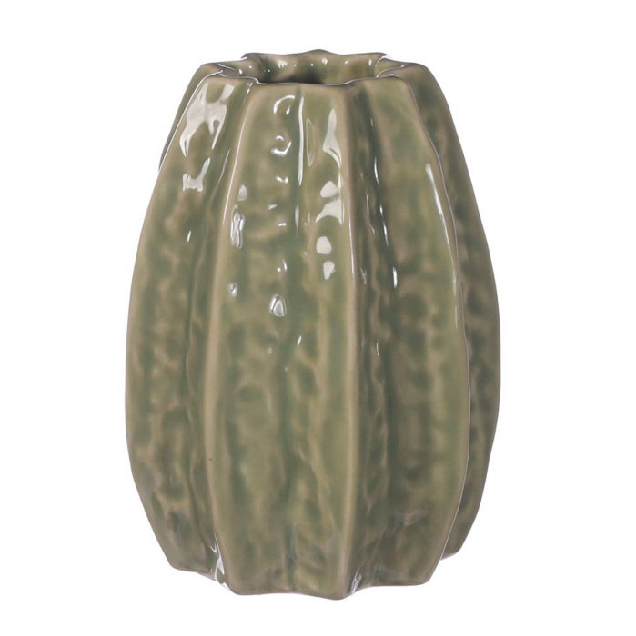 Vaza ceramica AMINA, Verde, 15cm [4]