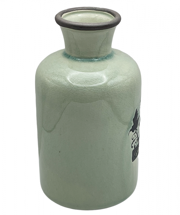 Vaza ceramica GARDEN, Gri bleu, 17cm [2]