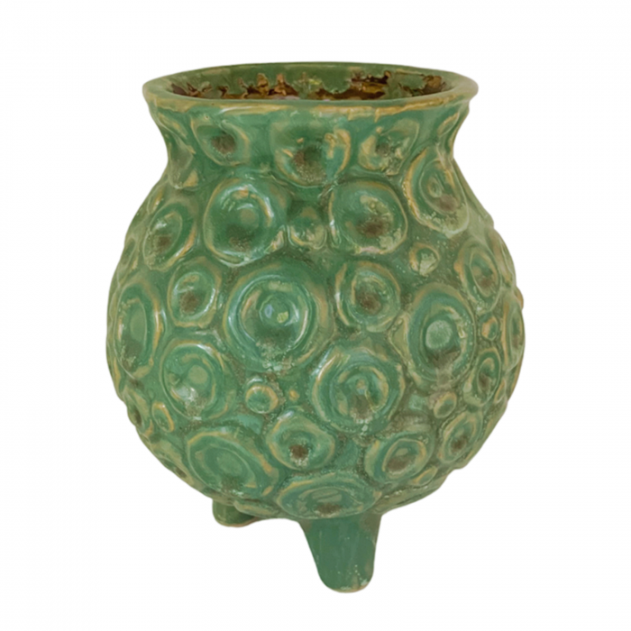 Vaza ceramica LILLIAN, Turcoaz, 15x12cm [4]