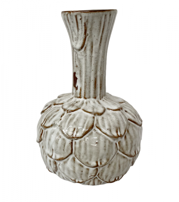 Vaza ceramica ARMIN, Bej, 20cm [2]