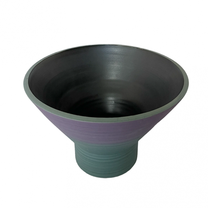 Vaza ceramica GRISELDA, Turcoaz, 24x16cm [2]
