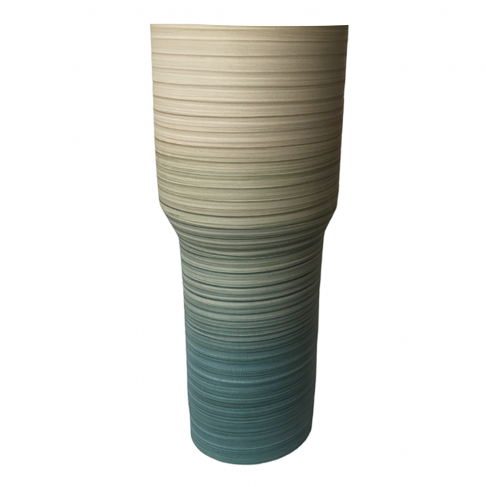 Vaza ceramica GRISELDA, Gri, 35cm [2]