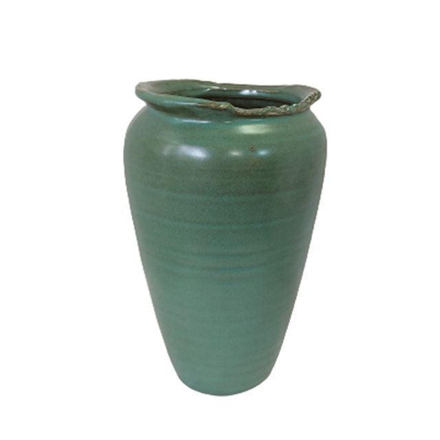 Vaza ceramica Jolene 20cm, Albastru, Vintage [1]