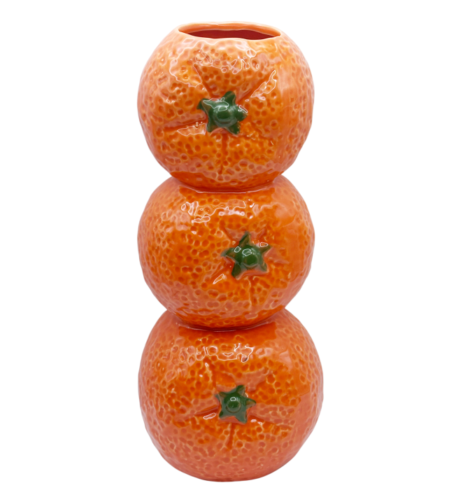 Vaza ceramica ORANGE DROP - model portocala [2]