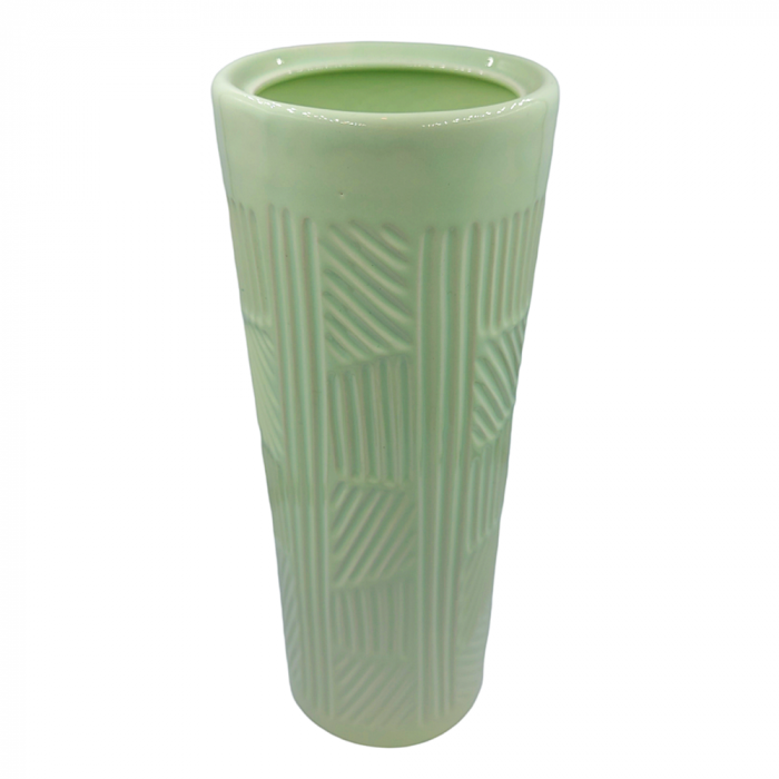 Vaza ceramica Shirley 27cm, Verde [1]