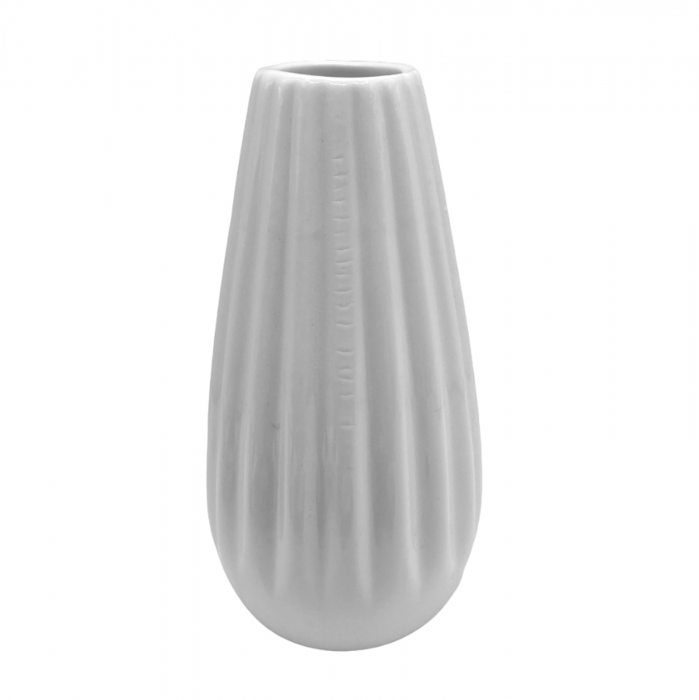 Vaza ceramica TAYLOR, Alb, 13cm [2]