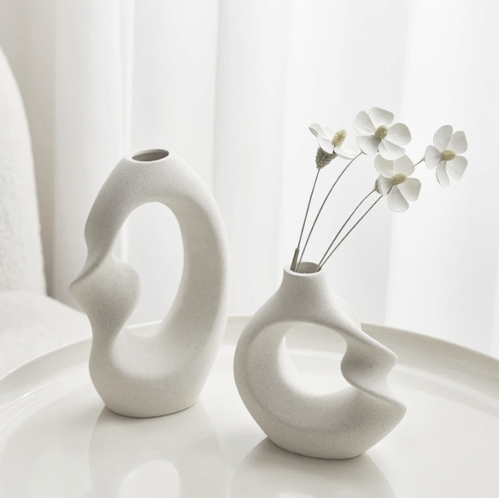 Vază ceramică elegantă pentru decor modern [2]