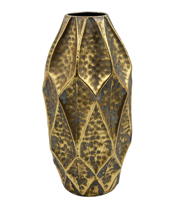 Vaza metal PINEAPPLE, Auriu, 36cm [1]