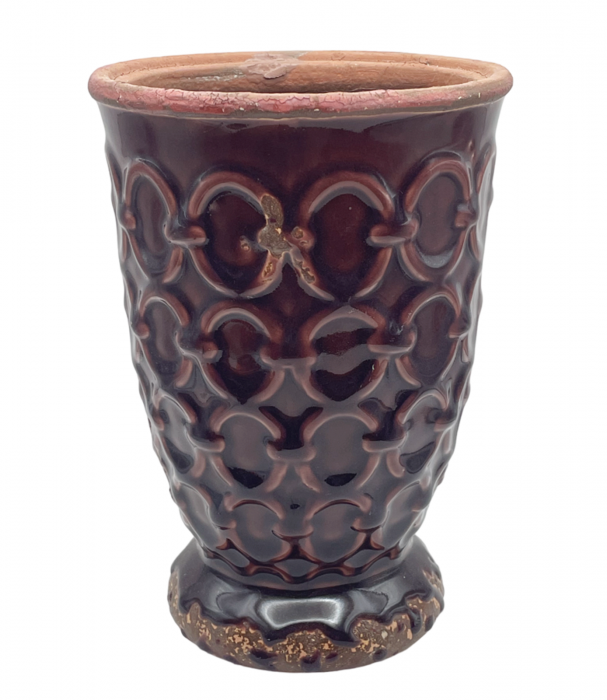 Vaza ceramica PORTOFINO, Mov, 20cm [3]