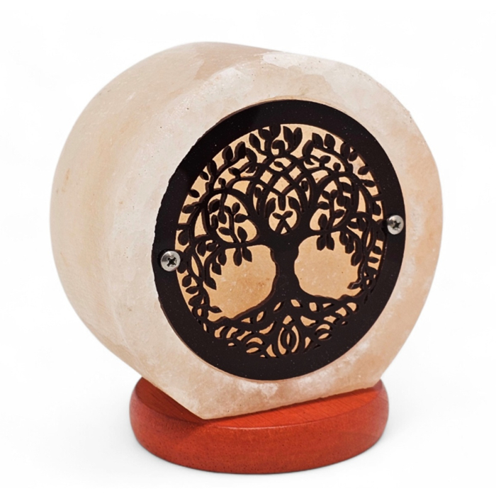 Veioza din sare Himalaya TREE OF LIFE - 11 cm [2]