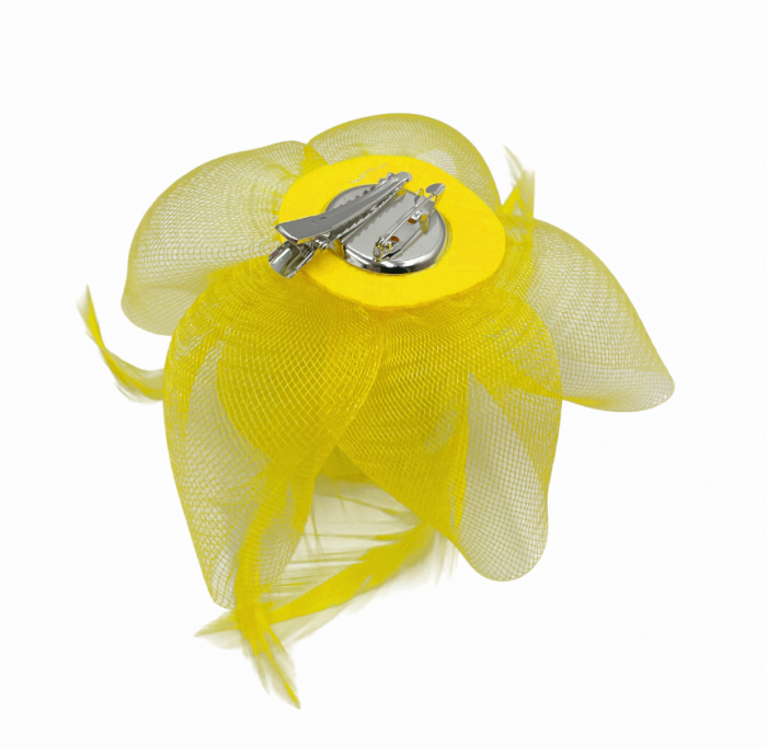 Voaleta - Accesoriu par & Brosa LUCINDA, Galben [5]