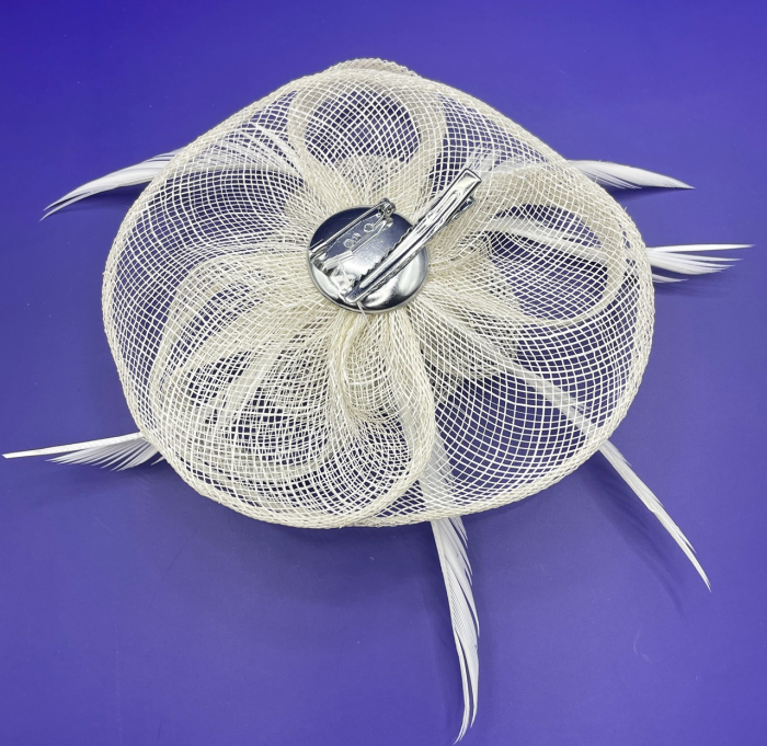 Voaleta - Accesoriu par & Brosa ALYSSA, Bej, 14cm [2]