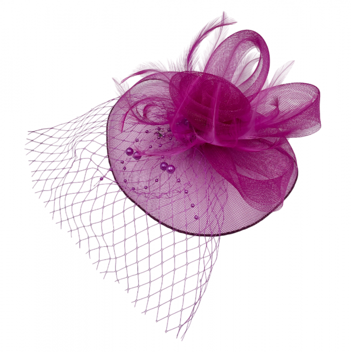Voaleta - Fascinator JESSICA, Magenta [1]