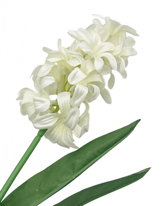 Zambila artificiala EMMA, Alb, 37cm [2]