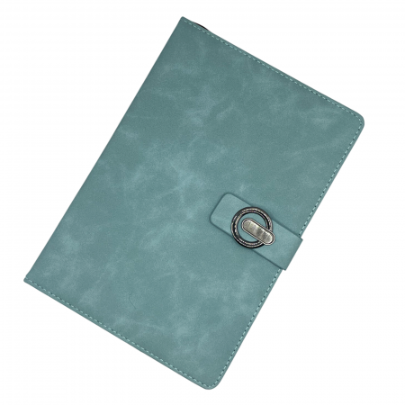 Agende & Articole De Birou - Agenda nedatata A2 LIAM, Albastru, 17x24cm