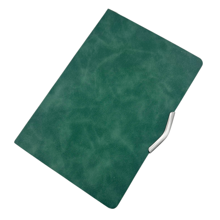 CADOURI & PAPETARIE - Agendă nedatată ELEGANCE, Coperta verde, 14x21 cm