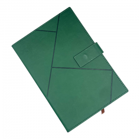 Agende & Articole De Birou - Agenda nedatata A5 NELSON, Verde, 14x21cm