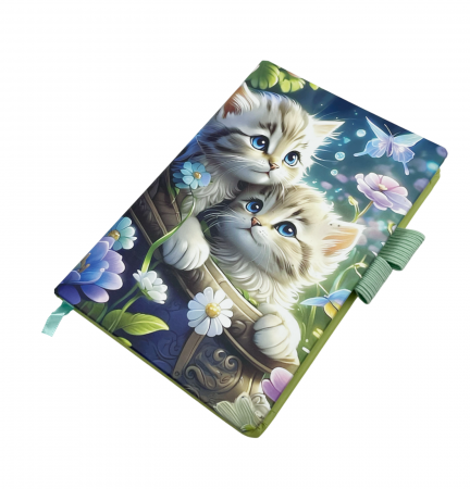 Agenda nedatata A6 KITTEN, 11x16cm [1]