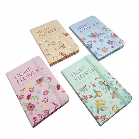 Agenda nedatata A6 FLOWERS, 10x14cm [1]
