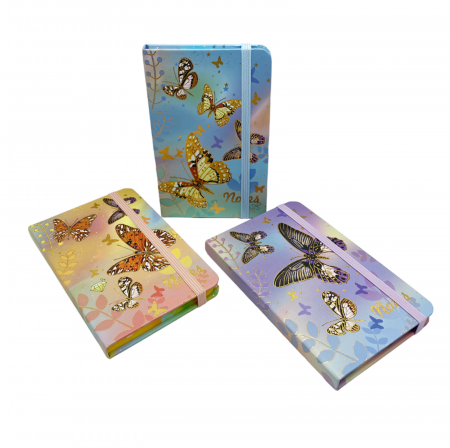 Agenda nedatata A6 BUTTERFLY, 10x14cm [1]