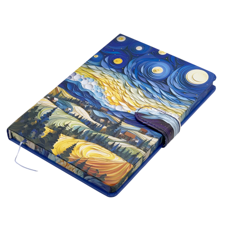 Agende & Articole De Scris - Agenda nedatata B6 PAINTING - 13x18 cm