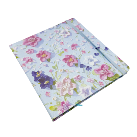 Agenda nedatata BLOSSOM, Coperta cu flori, 12x13 cm [2]