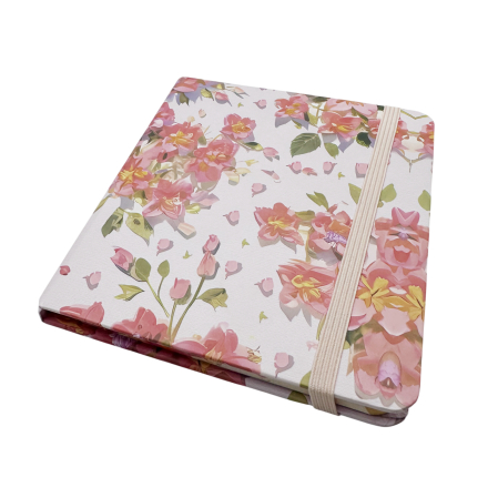 Agenda nedatata BLOSSOM, Coperta cu flori, 12x13 cm [3]