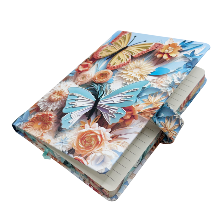 Agenda nedatata BUTTERFLY, Cu coperta fluturi [1]