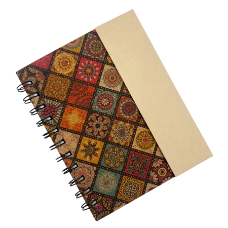 Agende & Articole De Scris - Agendă din plută Mosaic Notes – eco & modern