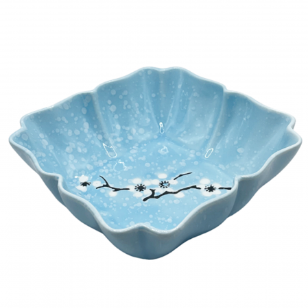 Servirea & Pregatirea Mesei - Bol servire BLOSSOM, Albastru, 15x5cm