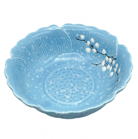 Bol servire rotund BLOSSOM, Albastru, 15x5cm [1]