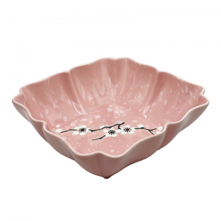 Servirea & Pregatirea Mesei - Bol servire BLOSSOM, Roz, 15x5cm