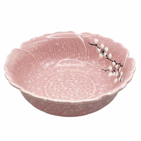 Servirea & Pregatirea Mesei - Bol servire rotund BLOSSOM, Roz, 15x5cm