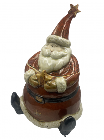 DECORATIUNI CRACIUN - Bomboniera Craciun Magic Santa 20x32cm