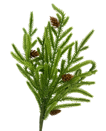 Crenguță decorativă de pin cu conuri PINECONE [1]