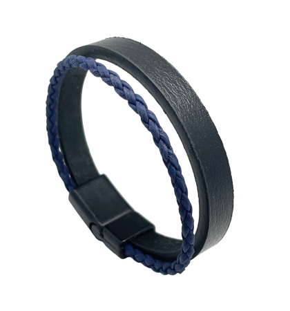 Bratara barbati ERIC, Piele neagra [1]