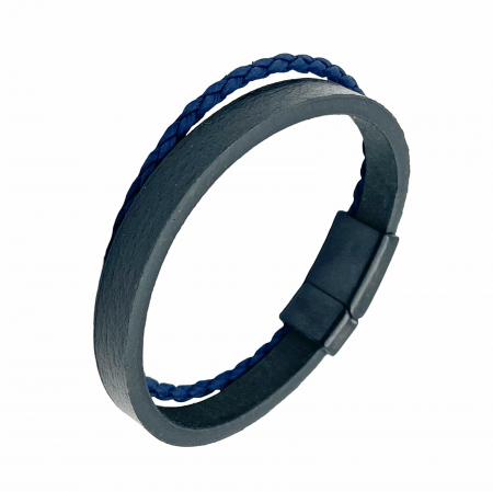 Bratara barbati ERIC, Piele neagra [2]