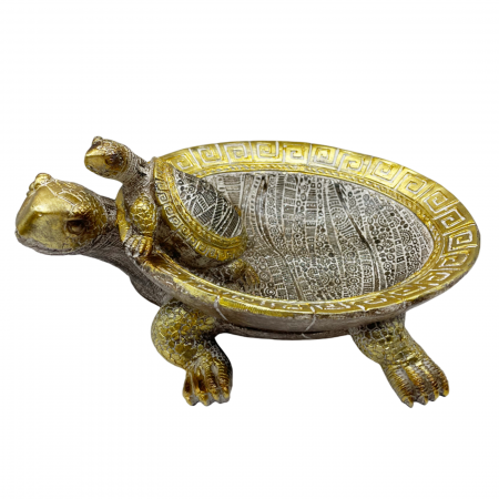 Figurine & Statuete - Broasca testoasa decorativa cu Platou CRUSH, 15x21cm