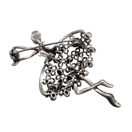 Brosa Balerina AYLA, Argintiu [1]