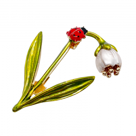 De Sezon - Brosa cu Lalea DELICATE, 4cm