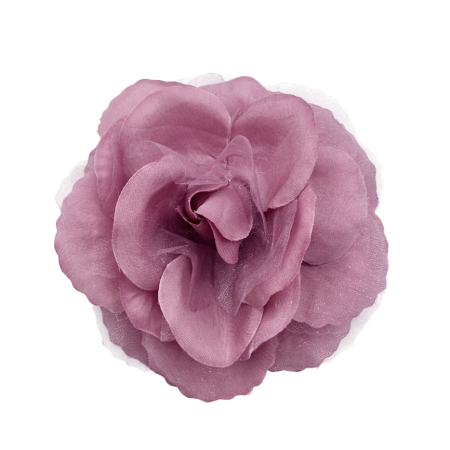 MARTISOR - Brosa Eleganta Floare REINA, Roz, 13 cm