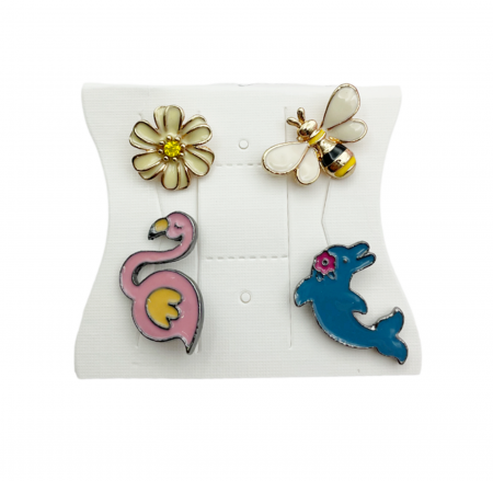 Brose & Pandantive - Set 4 Brose Pin Silvya