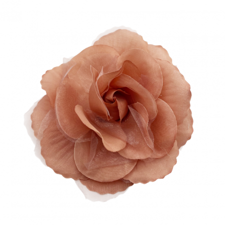 Accesorii De Par & Voalete & Diverse - Brosa Floare REINA, Roz somon, 13cm